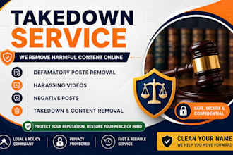 fb ig banning remove takedown harassing defaming from tiktok youtube reddit dmca