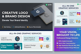 logo designer and graphic and design concept maker