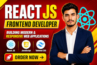 be your expert frontend react js developer for web applications