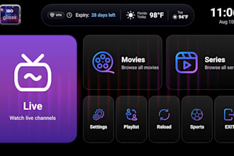 create rebranding iptv apps for android with logo