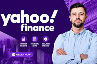 publish or distribute your press release on yahoo finance