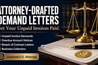 write an authoritative business invoice collection letter