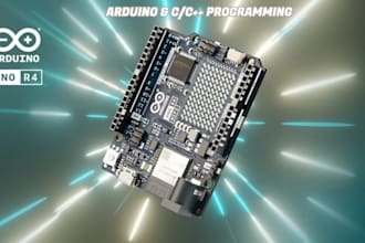 do arduino programming and c c plus plus embedded systems projects