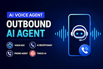 ai voice agent outbound ai agent voice bot ai receptionist phone agent twilio ai