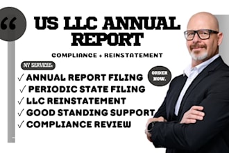 file your llc annual report and reinstate your business