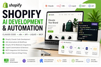 do shopify claude code shopify website n8n shopify claude api shopify liquid mcp