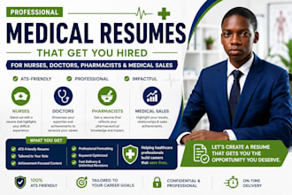healthcare resumes for medical, nursing, pharmaceutical