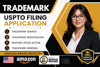 handle your trade mark filing, trade mark registration in USA though uspto