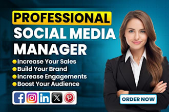 be your social media manager