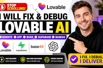 lovable ai fix lovable website lovable app lovable dev supabase debugging base44
