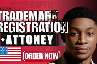 be your USA trademark attorney, uspto trademark
