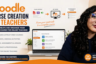create and organize your moodle course for online teaching