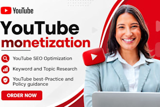 do organic youtube promotion monetization, channel growth and SEO