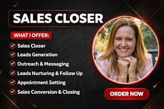 german sales closer cold calling b2b sales representative salesperson sales rep