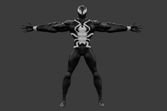 sculpt 3d fantasy,character,custom figure for 3d print