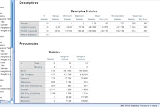 do probability, statistics with spss, excel and interpret