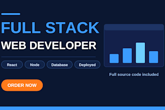 be your fullstack web developer
