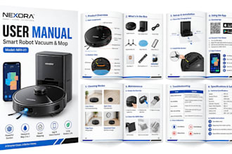 create product manuals, user guides and instruction manuals for your product