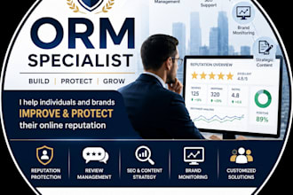online reputation management clutch g2 SEO and gmb optimization