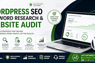 do website optimization and keyword research for wordpress