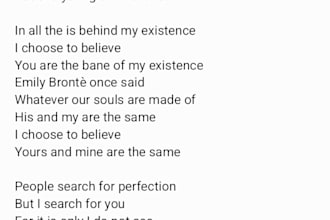write poems for personal reasons, special events, big events