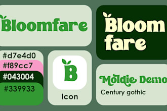 design business logo, brand identity, branding