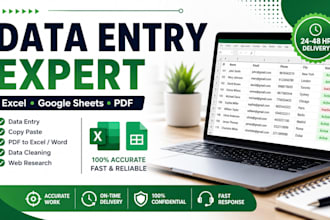 accurate data entry in excel and google sheets