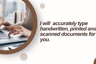 type documents for you
