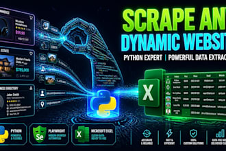 python web scraping and data extraction