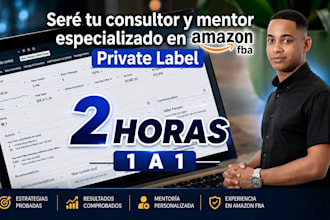 be your amazon expert fba mentor and consultant