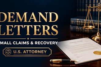draft a strong final demand letter before small claims court