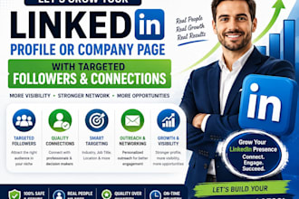 grow your linkedin with targeted followers connections and outreach