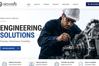build squarespace engineering consultant website civil engineering firm website