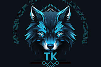 design modern gaming, mascot, and vector animal logo