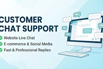 be your professional customer chat support agent