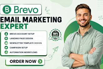 setup brevo newsletter template brevo email campaign bravo automation expert