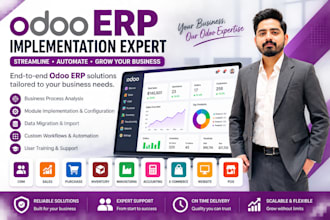 implement and configure odoo erp for your business