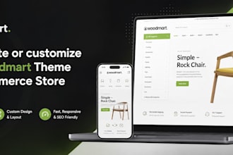 create or customize your woodmart theme woocommerce store