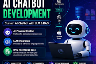 build a custom ai chatbot using rag, langchain and llms