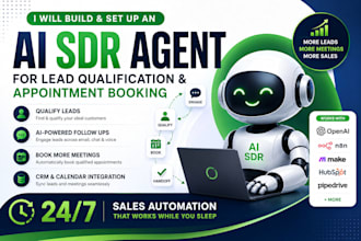 build an ai sdr agent for lead qualification and appointment booking