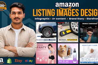 design amazon professional listing images, amazon infographics