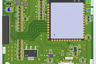 design altium kicad easyeda pcb esp32 iot arduino usb and gerber file for jlcpcb