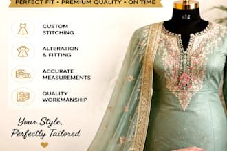 stitch, alter and fit ladies dresses expert tailoring advice