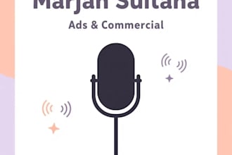 do professional female bengali voice over and narration