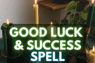 cast powerful luck spell to attract fortune