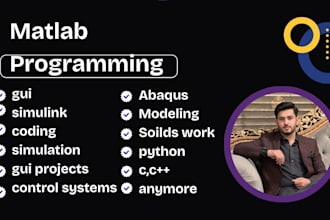 do urgent matlab, matlab simulink, matlab programming, gui tasks and projects