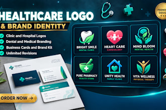 design prestigious luxury logo and brand identity for healthcare and real estate