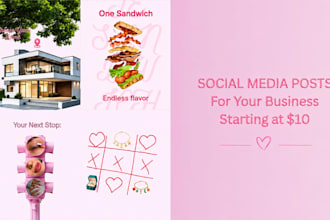 create social media posts
