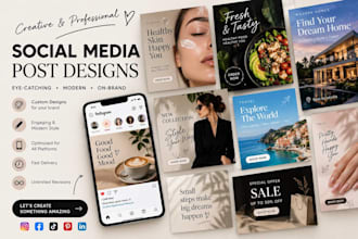 create social media posts