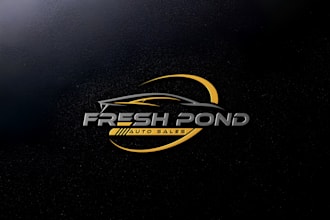 give custom auto detailing, racing and car repair logo design